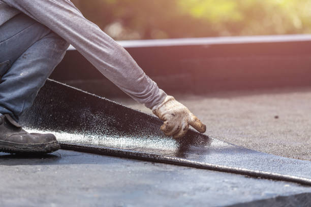 Professional Crawl Space Encapsulation technician working in Midland Park, NJ